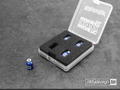 Bittydesign Magnetic Body Post Marker Kit - BLUE