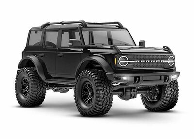 Traxxas Trx-4m 1/18 Scale And Trail Crawler Ford  Bronco 4wd Electric Truck With Tq Black - 97074-1BLK