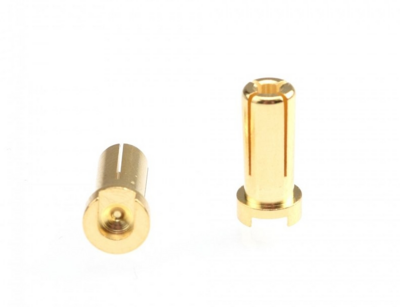 5mm Gold Plug  14mm (2pcs) mmc