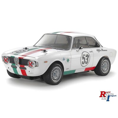 TAMIYA Alfa Rom. Giulia Spr. Club MB-01 met certificaat 58732