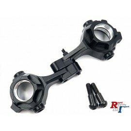 Aluminum fusee passend voor Tamiya CC-02 zwart