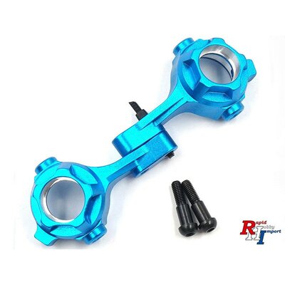 Aluminum fusee passend voor Tamiya CC-02 blauw