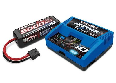 Traxxas 4s Set (1x 2889x 14.8v Lipo & 1x2971g Id Charger - 2996GX
