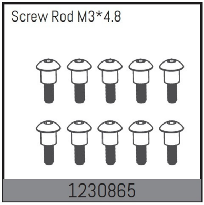 Screw Rods M3*4.8 (10)ABSIMA