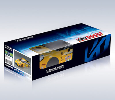 Killerbody Corvette GT2 Body Rally-Racing 190mm RTU