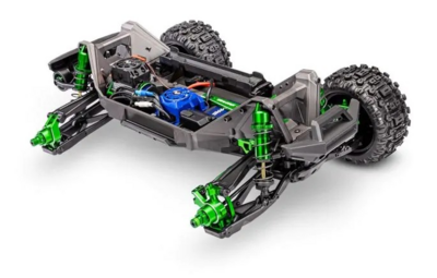 Traxxas Maxx Ultimate 4wd Brushless Electric Monster Truck, Vxl-4s, Tqi - Green - 89087-4-GRN