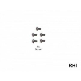 TAMIYA 19804310, TA07 BB3 Screw 2.6x5mm (5)