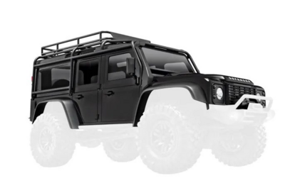 Traxxas Trx-4m Land Rover Defender Assembled Black Body - 9712-BLK
