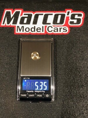 CHASSIS GEWICHTEN MESSING 2X5G 2X10G