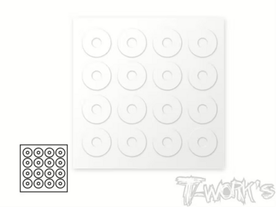 T-Work's 1/10 6mm Body Post Protectors 6x20mm (16pcs)