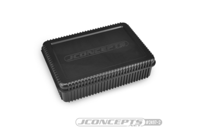 Jconcepts motor / rotor box w/ foam liner - black
