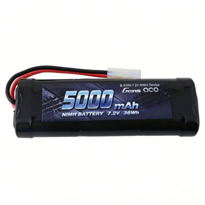 Gens Ace 5000mAh 7.2V NIMH Battery with Tamiya Plug