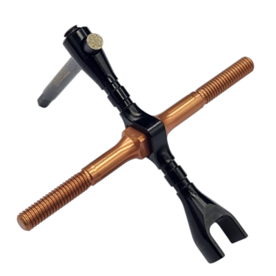INOV8 Hex-Lite Multi Tool (4mm Turnbuckle, 2mm Hex) - Black