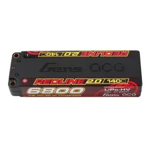 Gens Ace Redline 2.0 Series 6800mah 2s1p 7.6v 140c Hardcase Hv Lipo Battery Pack With Hardcase 57 - 68002S14D5
