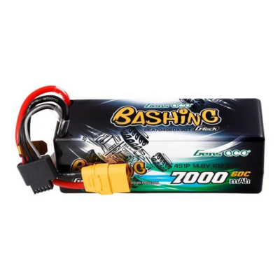 Gens Ace G-tech 7000mah 14.8v 60c 4s1p Lipo Battery Pack With Xt90 Plug Bashing Series - 704S60X9GT