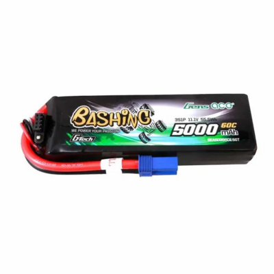 Gens Ace G-tech 5000mah 11.1v 3s 60c Lipo Battery Pack With Ec5 Plug-bashing Series - 503S60E5GT