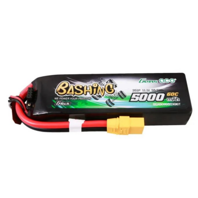 Gens Ace G-tech 5000mah 11.1v 3s 60c Lipo Battery Pack With Xt90 Plug Bashing Series - 503S60X9GT