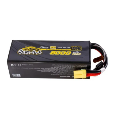 Gens Ace G-tech 8000mah 22.2v 100c 6s1p Lipo Battery Pack With Ec5-bashing Series - 8K6S10E5GT