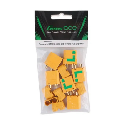Gens Ace XT90S male & female plug (3 pairs)