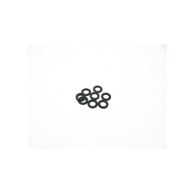 Hiro Seiko 3mm Alloy Spacer Set (1.0mm) [Black]