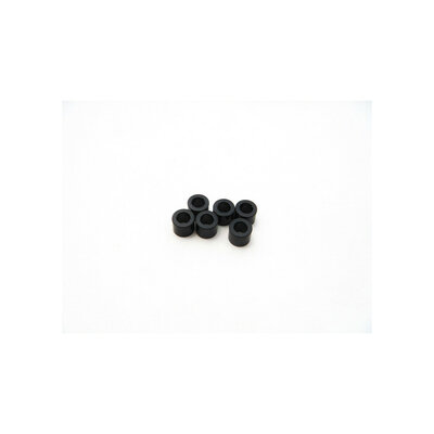 Hiro Seiko 3mm Alloy Spacer Set (3.0mm) [Black]