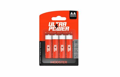 Modster Battery Ultra Power AA Mignon Blister 4 pcs