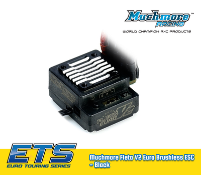 Muchmore Fleta V2 Euro Brushless ESC - Black - MM-ME-FLEV2