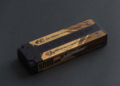 Sunpadow Lipo Battery 6000mAh 7,4V 2S 120C/60C - 5660041