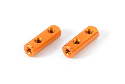 XRAY X12 ALU SERVO MOUNT - ORANGE (2) - 376259-O