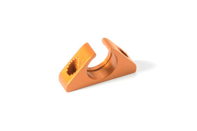 XRAY X1 ALU BALL-BEARING ANTI-ROLL BAR HOLDER - ORANGE - 372410