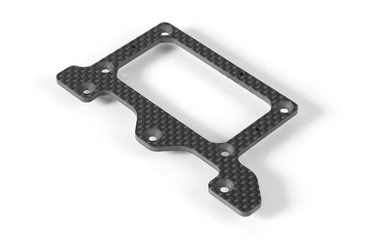 XRAY X10'18 GRAPHITE 2.5MM REAR POD LOWER PLATE - 371155