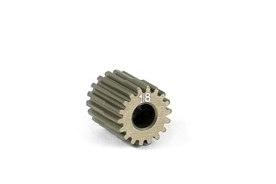 XRAY Narrow Pinion Gear Alu Hard Coated 18T : 64 - 305968