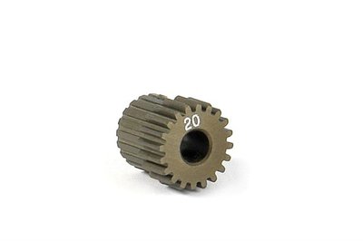 XRAY Narrow Pinion Gear Alu Hard Coated 20T : 64 - 305970