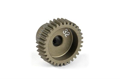 XRAY Narrow Pinion Gear Alu Hard Coated 32T : 64 - 305982