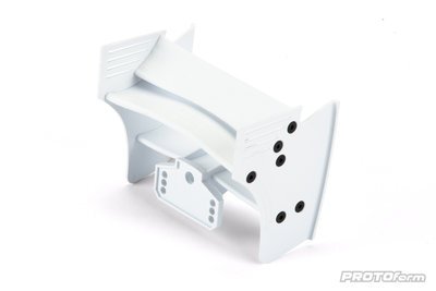 PROTOform F1 Rear Wing (White) for 1:10 Formula 1 - 1723-04