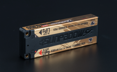 SUNPADOW 5300mAh-2S1P-7.4V-130C/65C Lipo Battery - S653065
