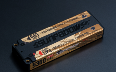 SUNPADOW 5300mAh-2S1P-7.4V-130C/65C Lipo Battery - S653065