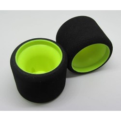 MobGums 1/12 dishers rear tyres green compound for ETS carpet - MOBRxxx