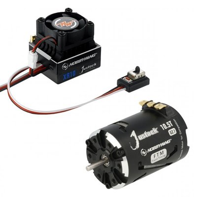 Hobbywing Combo XR10 JS2 Black G2.1, 3800kv, 10.5T - 38020239