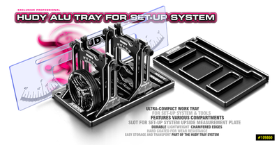 HUDY ALU TRAY FOR SET-UP SYSTEM - 109860