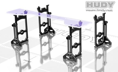 HUDY Universal Exclusive Set-Up System For 1/10 Off-Road Cars 4WD - 108905