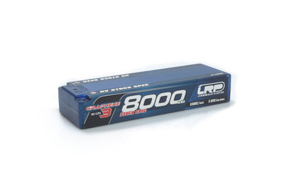 LRP HV Stock Spec GRAPHENE-3 8000mAh Hardcase Akku - 7.6V LiPo - 130C/65C - 430280