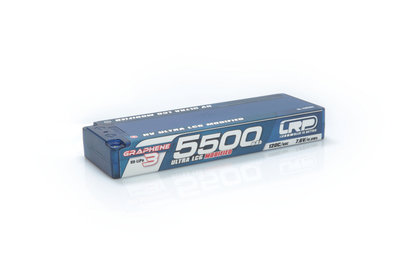 LRP HV Ultra LCG Modified GRAPHENE-3 5500mAh Hardcase Akku - 7.6V LiPo - 120C/60 - 430282