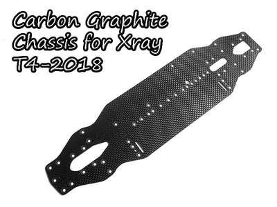 Vigor Xray T4 2018 Carbon Graphite Chassis 2.00mm - TH050-X1820