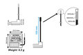 Sanwa M17 Radio + RX-493 Receiver - 101A32473A