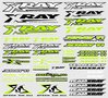 Xray Sticker For Body Neon Yellow, X397315 - 397315