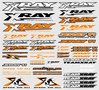 Xray Sticker For Body Neon Orange, X397316 - 397316