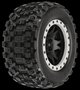 Proline Badlands Mx43 X-maxx Mtd Impulse Blk/gry F/r - 10131-13