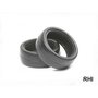 53433,1/10 Medium Narrow Slick Tires TypeA 24mm(2)