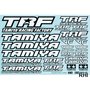 42164, TRF Sticker-Set zwart/wit